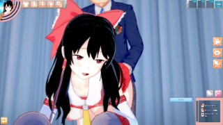 【エロゲーコイカツ！】東方 博麗霊夢3DCGアニメ動画(東方Project)[Hentai Game Koikatsu! Touhou Reimu Hakurei(Anime 3DCG Video)]