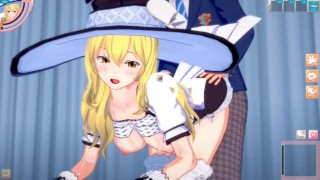 【エロゲーコイカツ！】東方 霧雨魔理沙3DCGアニメ動画(東方Project)[Hentai Game Koikatsu! Touhou Marisa Kirisame(Anime 3DCG Vide