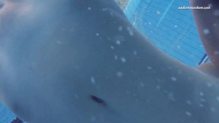 Absolute underwater blonde beauty Elena Proklova