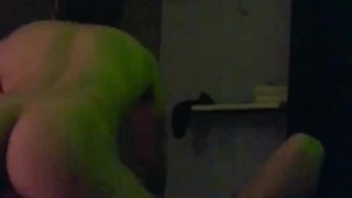 Eating ass from a super hot straight football player after training 