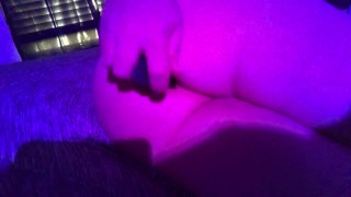 Chubby Femboy Plays With His Virgin Ass