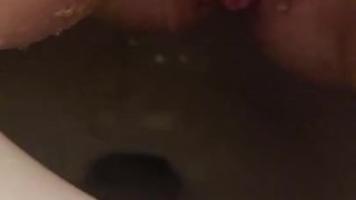 Pissing girlfriend