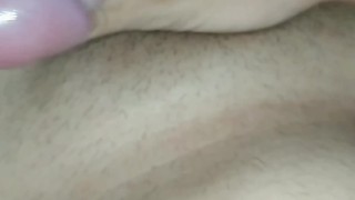 young guy masturbates his cock alone at home and ends up squirting a lot of cum💦