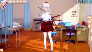 【エロゲーコイカツ！】東方 犬走椛3DCGアニメ動画(東方Project)[Hentai Game Koikatsu! Touhou Momiji Inubashiri (Anime 3DCG