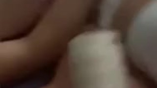 Being a little slut while my husband wanks over me 