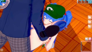 【エロゲーコイカツ！】東方 河城にとり3DCGアニメ動画(東方Project)[Hentai Game Koikatsu! Touhou Nitori Kawashiro(Anime 3DCG Vid