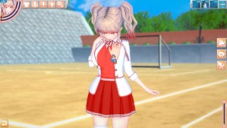 【エロゲーコイカツ！】爆乳「茨棘」のおっぱい揉みまくりH！巨乳仁王立ち手コキ・フェラ・パイズリ・正常位・バック3DCGアニメ動画[Hentai Game Koikatsu!