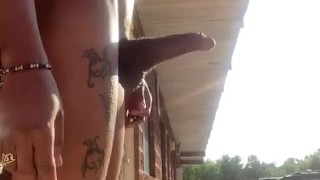 Walking around the Motel jerking off in other peoples room while they’re gone Trying To get Caught