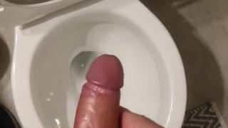 Playing in the bathroom