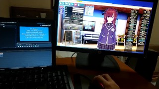 【エロゲーコイカツ！】爆乳「ナコ(オリキャラ)おっぱい揉みまくりH！巨乳仁王立ち手コキ・フェラ・パイズリ・正常位・バック3DCGアニメ動画[Hentai Game Koikatsu!
