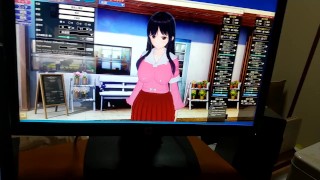 【エロゲーコイカツ！】東方 蓬莱山輝夜3DCGアニメ動画(touhou)Hentai Game Koikatsu! touhou Kaguya Houraisan(Anime 3DCG Video