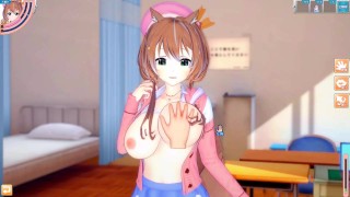 【エロゲーコイカツ！】VTuber アユンダ・リス3DCGアニメ動画(バーチャルYoutuber)[Hentai Game Koikatsu! Ayunda Risu(Anime 3DCG Video