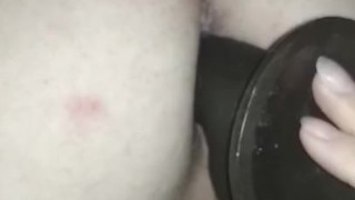 мужа в попу игрушкой