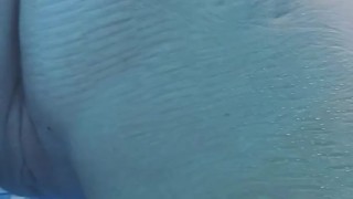 Abbs nude in pool