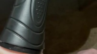 Trying out my knock off flashlight 