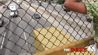 Truckers honked...so I flashed ALL of them.
