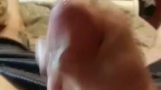 Jackoff twinks huge cock leads to creamy cumshot
