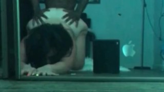 PAWG Chloe Blacc getting her back blown out by big fat juicy BBC!!