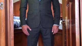 Suit & Tie Tiktok whats under that suit?