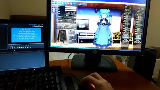 【エロゲーコイカツ！】VTuber 潤羽るしあ3DCG巨乳アニメ動画(バーチャルYoutuber)[Hentai Game Koikatsu! Uruha Rushia(Anime 3DCGVideo
