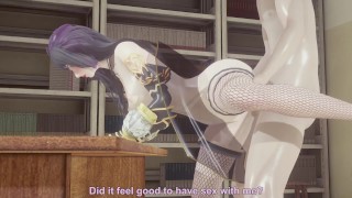 White Beautiful Witch - 3D Hentai - (Uncensored)
