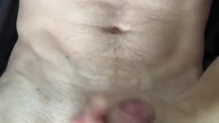 Very horny fit guy jerks off his delicious cock until the last drop of thick cum. The perfect wank