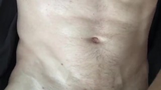 Very horny fit guy jerks off his delicious cock until the last drop of thick cum. The perfect wank