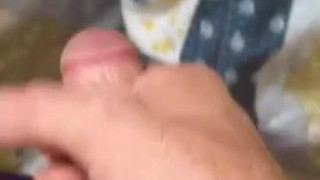 Full bladder fourth day of edging cum shot for my only fans babies shots