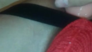 Fucking myself with my huge toy