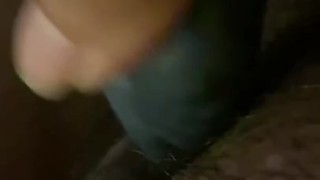 Hairy pussy BBW fucks Bad Dragon dildo anime