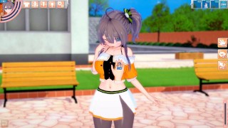 【エロゲーコイカツ！】VTuber 夏色まつり3DCG巨乳アニメ動画(バーチャルYoutuber)[Hentai Game Koikatsu! Natsuiro Matsuri(Anime 3DCG