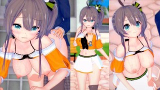 【エロゲーコイカツ！】VTuber 夏色まつり3DCG巨乳アニメ動画(バーチャルYoutuber)[Hentai Game Koikatsu! Natsuiro Matsuri(Anime 3DCG