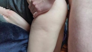 Intense orgasms while being fucked from behind
