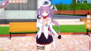 【エロゲーコイカツ！】VTuber ユメノシオリ3DCG巨乳アニメ動画(バーチャルYoutuber)[Hentai Game Koikatsu! Yumeno Shiori(Anime 3DCG