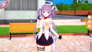 【エロゲーコイカツ！】VTuber ユメノシオリ3DCG巨乳アニメ動画(バーチャルYoutuber)[Hentai Game Koikatsu! Yumeno Shiori(Anime 3DCG