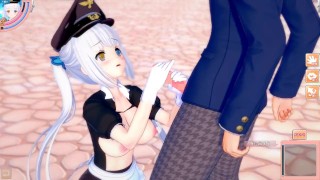 【エロゲーコイカツ！】VTuber 神楽めあ3DCG巨乳アニメ動画(バーチャルYoutuber)[Hentai Game Koikatsu! Kagura Mea(Anime 3DCG Video)]