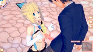 【エロゲーコイカツ！】VTuber ミライアカリ3DCG巨乳アニメ動画(バーチャルYoutuber)[Hentai Game Koikatsu! Mirai Akari(Anime 3DCGVideo