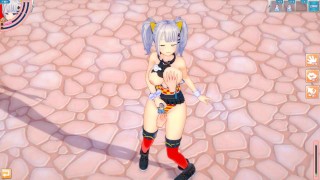 【エロゲーコイカツ！】VTuber 輝夜月3DCG巨乳アニメ動画(バーチャルYoutuber)[Hentai Game Koikatsu! Kaguya Luna(Anime 3DCG Video)]