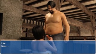 Lily of The Valley: Married Wife Is Giving A Handjob To A Stranger In A Public Place-S3E47