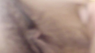 Hairy Pussies Close Up, Aroused And After Fucking Of My Latina Wife 