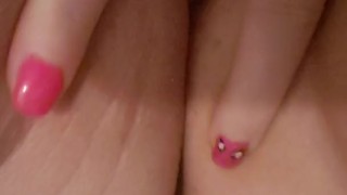 Fingering my wet pussy (Wet sounds) 