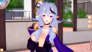 【エロゲーコイカツ！】VTuber 竜胆尊3DCG巨乳アニメ動画(バーチャルYoutuber)[Hentai Game Koikatsu! Rindo Mikoto(Anime 3DCG Video)