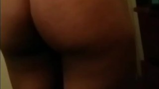 Wife Twerking nude in slow motion! 
