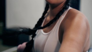 Fit Sid is Gonna Fuck Her Trainer for Boxing