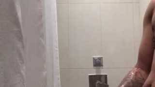 I almost got caught in the shower. 