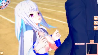 hollywood sexy picture 【エロゲーコイカツ！】VTuber リゼ・ヘルエスタ3DCG巨乳アニメ動画(バーチャルYoutuber)[Hentai Game Koikatsu! Lize Helesta(Anime 3DCG