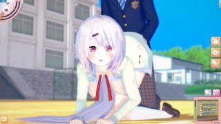 【エロゲーコイカツ！】VTuber 椎名唯華3DCG巨乳アニメ動画(バーチャルYoutuber)[Hentai Game Koikatsu! Shiina Yuika(Anime 3DCG Video