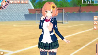 【エロゲーコイカツ！】VTuber 本間ひまわり3DCG巨乳アニメ動画(バーチャルYoutuber)[Hentai Game Koikatsu! Honma Himawari(Anime 3DCG
