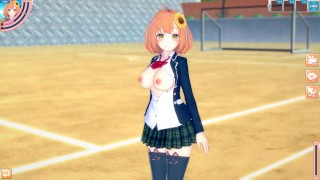 【エロゲーコイカツ！】VTuber 本間ひまわり3DCG巨乳アニメ動画(バーチャルYoutuber)[Hentai Game Koikatsu! Honma Himawari(Anime 3DCG