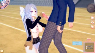 【エロゲーコイカツ！】VTuber 樋口楓3DCG巨乳アニメ動画(バーチャルYoutuber)[Hentai Game Koikatsu! Higuchi Kaede(Anime 3DCG Video